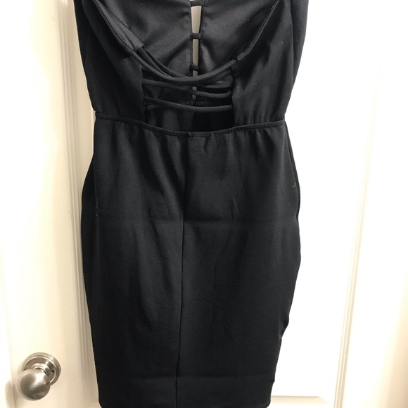 Windsor Black Strapless Dress - Picture 3 of 7